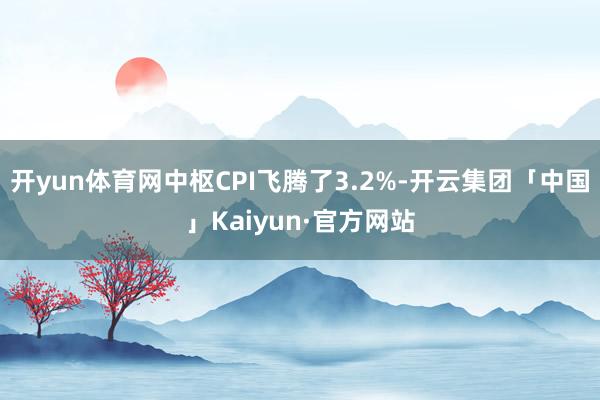 开yun体育网中枢CPI飞腾了3.2%-开云集团「中国」Kaiyun·官方网站